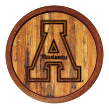 Load image into Gallery viewer, Appalachian State Mountaineers: Branded &quot;Faux&quot; Barrel Top Sign - The Fan-Brand