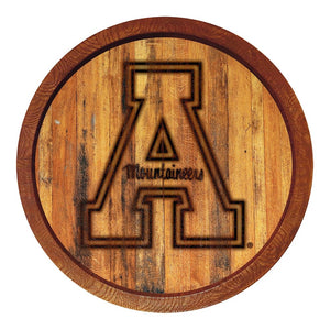 Appalachian State Mountaineers: Branded "Faux" Barrel Top Sign - The Fan-Brand