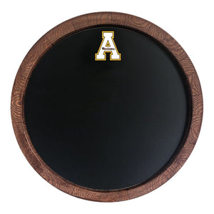 Appalachian State Mountaineers: Chalkboard "Faux" Barrel Top Sign - The Fan-Brand