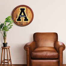 Load image into Gallery viewer, Appalachian State Mountaineers: &quot;Faux&quot; Barrel Top Sign - The Fan-Brand