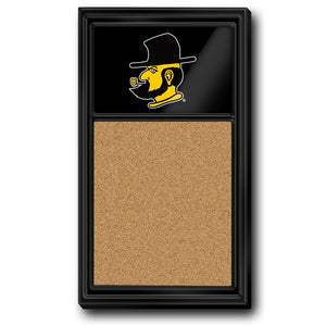 Appalachian State Mountaineers: Yosef - Cork Note Board - The Fan-Brand