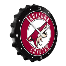 Load image into Gallery viewer, Arizona Coyotes: Bottle Cap Wall Clock - The Fan-Brand