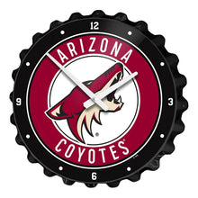 Load image into Gallery viewer, Arizona Coyotes: Bottle Cap Wall Clock - The Fan-Brand