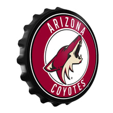 Load image into Gallery viewer, Arizona Coyotes: Bottle Cap Wall Sign - The Fan-Brand