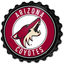 Load image into Gallery viewer, Arizona Coyotes: Bottle Cap Wall Sign - The Fan-Brand