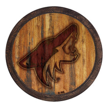 Load image into Gallery viewer, Arizona Coyotes: Branded &quot;Faux&quot; Barrel Top Sign - The Fan-Brand