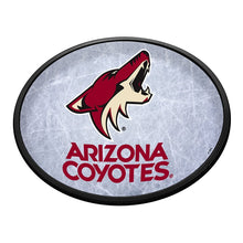 Load image into Gallery viewer, Arizona Coyotes: Ice Rink - Oval Slimline Lighted Wall Sign - The Fan-Brand