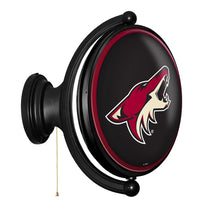 Load image into Gallery viewer, Arizona Coyotes: Original Oval Rotating Lighted Wall Sign - The Fan-Brand