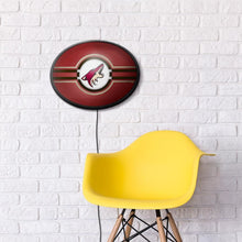 Load image into Gallery viewer, Arizona Coyotes: Oval Slimline Lighted Wall Sign - The Fan-Brand