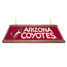 Load image into Gallery viewer, Arizona Coyotes: Premium Wood Pool Table Light - The Fan-Brand
