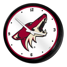 Load image into Gallery viewer, Arizona Coyotes: Retro Lighted Wall Clock - The Fan-Brand