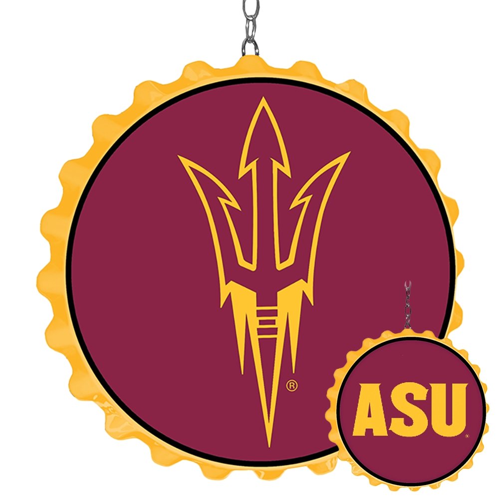 Arizona State Sun Devils: Bottle Cap Dangler - The Fan-Brand