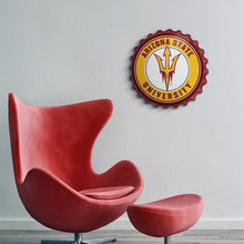 Load image into Gallery viewer, Arizona State Sun Devils: Bottle Cap Wall Sign - The Fan-Brand