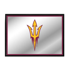 Load image into Gallery viewer, Arizona State Sun Devils: Framed Mirrored Wall Sign - The Fan-Brand