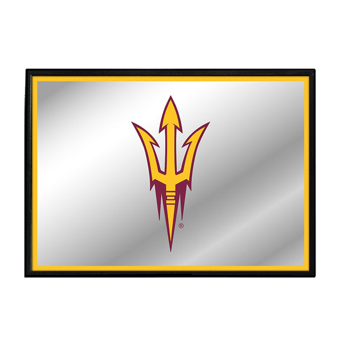 Arizona State Sun Devils: Framed Mirrored Wall Sign - The Fan-Brand