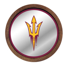 Load image into Gallery viewer, Arizona State Sun Devils: Mirrored Barrel Top Mirrored Wall Sign - The Fan-Brand