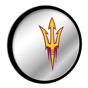 Arizona State Sun Devils: Modern Disc Mirrored Wall Sign - The Fan-Brand