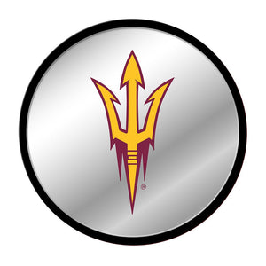 Arizona State Sun Devils: Modern Disc Mirrored Wall Sign - The Fan-Brand