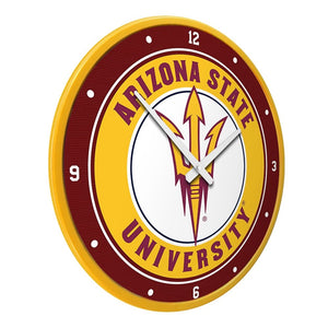 Arizona State Sun Devils: Modern Disc Wall Clock - The Fan-Brand