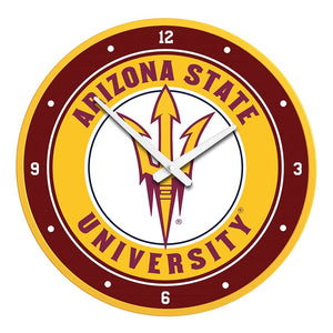 Arizona State Sun Devils: Modern Disc Wall Clock - The Fan-Brand