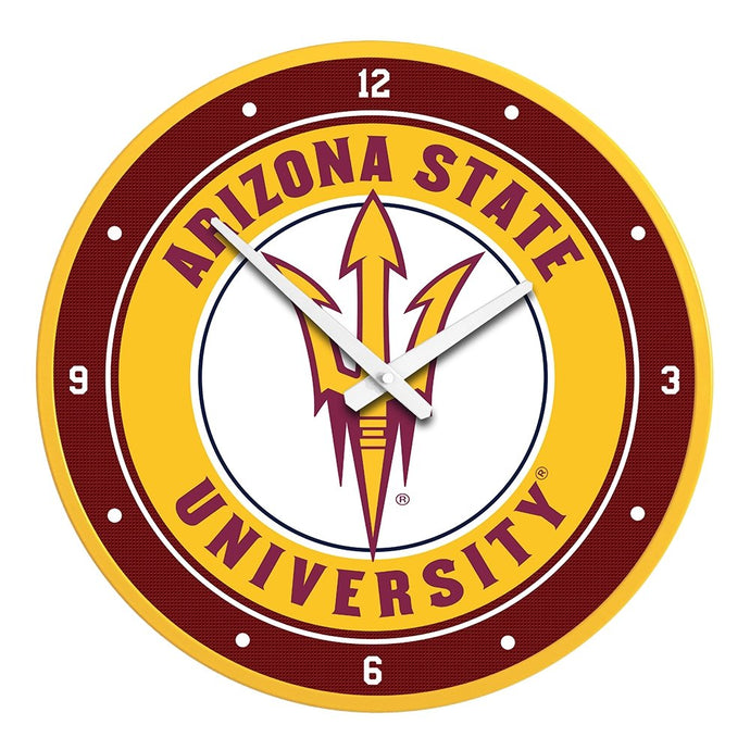 Arizona State Sun Devils: Modern Disc Wall Clock - The Fan-Brand
