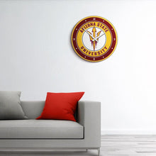 Load image into Gallery viewer, Arizona State Sun Devils: Modern Disc Wall Clock - The Fan-Brand