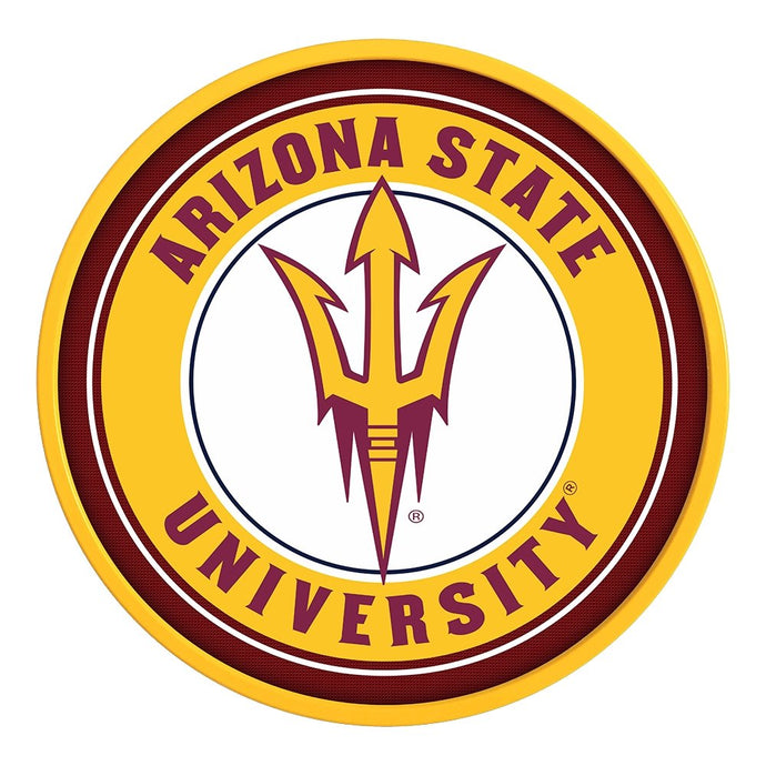 Arizona State Sun Devils: Modern Disc Wall Sign - The Fan-Brand