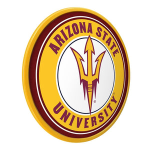 Arizona State Sun Devils: Modern Disc Wall Sign - The Fan-Brand