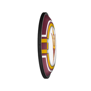 Arizona State Sun Devils: Oval Slimline Lighted Wall Sign - The Fan-Brand