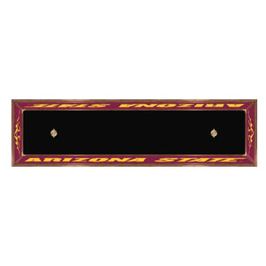 Arizona State Sun Devils: Premium Wood Pool Table Light - The Fan-Brand