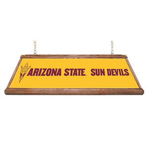 Arizona State Sun Devils: Premium Wood Pool Table Light - The Fan-Brand