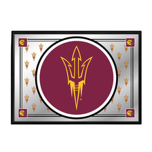 Load image into Gallery viewer, Arizona State Sun Devils: Team Spirit - Framed Mirrored Wall Sign - The Fan-Brand