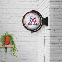 Load image into Gallery viewer, Arizona Wildcats: Baseball - Rotating Lighted Wall Sign - The Fan-Brand