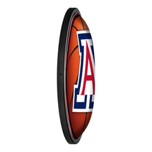 Load image into Gallery viewer, Arizona Wildcats: Basketball - Round Slimline Lighted Wall Sign - The Fan-Brand