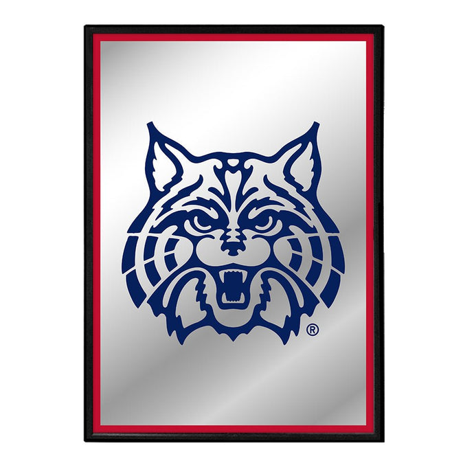 Arizona Wildcats: Mascot - Framed Mirrored Wall Sign - The Fan-Brand