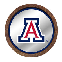 Load image into Gallery viewer, Arizona Wildcats: Mirrored Barrel Top Mirrored Wall Sign - The Fan-Brand