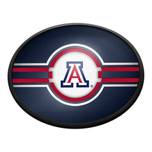 Load image into Gallery viewer, Arizona Wildcats: Oval Slimline Lighted Wall Sign - The Fan-Brand