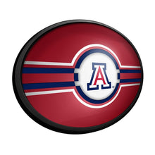 Load image into Gallery viewer, Arizona Wildcats: Oval Slimline Lighted Wall Sign - The Fan-Brand