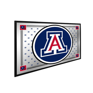 Arizona Wildcats: Team Spirit - Framed Mirrored Wall Sign - The Fan-Brand