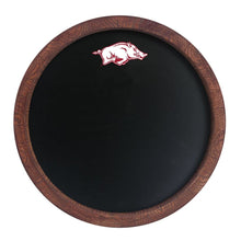 Load image into Gallery viewer, Arkansas Razorbacks: Chalkboard &quot;Faux&quot; Barrel Top Sign Default Title