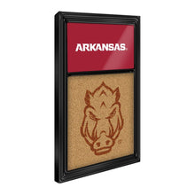 Load image into Gallery viewer, Arkansas Razorbacks: Dual Logos - Cork Note Board - The Fan-Brand