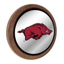 Load image into Gallery viewer, Arkansas Razorbacks: Mascot - Barrel Top Mirrored Wall Sign - The Fan-Brand