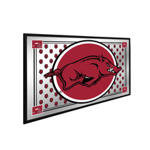 Load image into Gallery viewer, Arkansas Razorbacks: Mascot, Team Spirit Framed Mirrored Wall Sign - The Fan-Brand