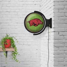 Load image into Gallery viewer, Arkansas Razorbacks: On the 50 - Rotating Lighted Wall Sign - The Fan-Brand