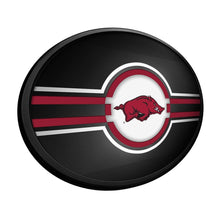 Load image into Gallery viewer, Arkansas Razorbacks: Oval Slimline Lighted Wall Sign - The Fan-Brand