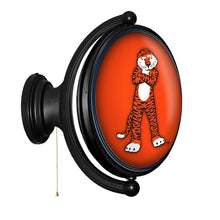Load image into Gallery viewer, Auburn Tigers: Aubie - Original Oval Rotating Lighted Wall Sign - The Fan-Brand