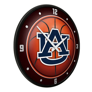 Auburn Tigers: Basketball - Modern Disc Wall Clock - The Fan-Brand