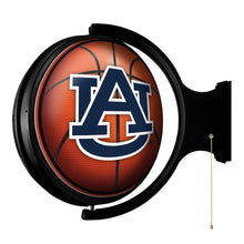 Load image into Gallery viewer, Auburn Tigers: Basketball - Original Round Rotating Lighted Wall Sign - The Fan-Brand