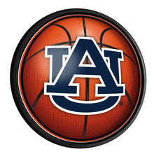 Load image into Gallery viewer, Auburn Tigers: Basketball - Round Slimline Lighted Wall Sign - The Fan-Brand