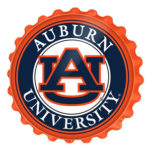 Auburn Tigers: Bottle Cap Wall Sign - The Fan-Brand